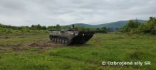 Vcvik BVP-1 na Vekch Ozorovciach 